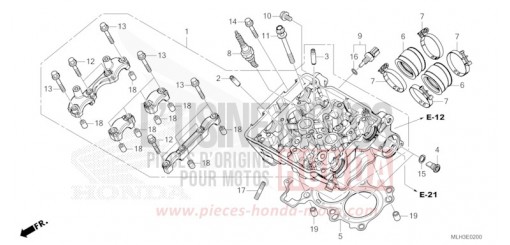 CYLINDER HEAD CMX500AS de 2025